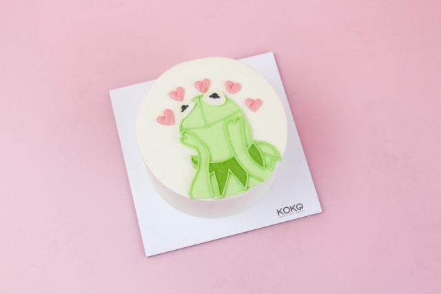 Bento Kermit The frog Cake